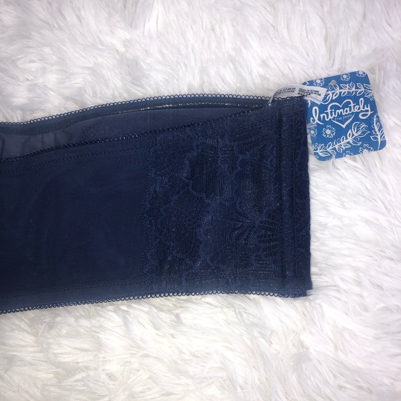 Intimately Free People Blue Malinda Bandeau Bra - Picture 7 of 12